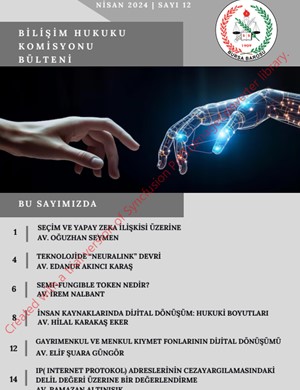 Bursa Barosu Bilişim Komisyonu e-bülten sayı: 12