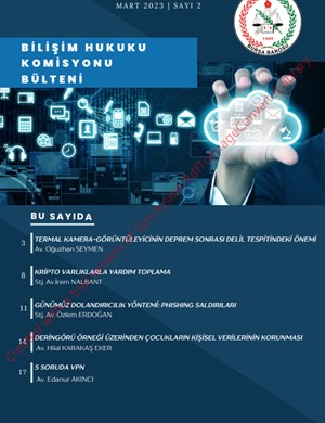 Bursa Barosu Bilişim Komisyonu e-bülten sayı: 2
