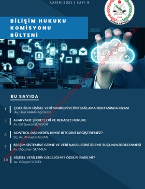 Bursa Barosu Bilişim Komisyonu e-bülten sayı: 8