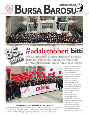 Bursa Barosu Bülteni - Aralık 2018