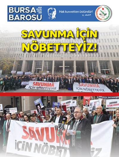 Bursa Barosu Bülteni - Aralık 2025