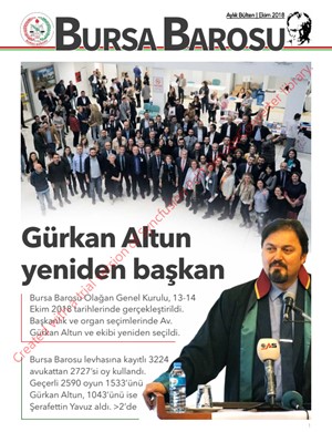 Bursa Barosu Bülteni - Ekim 2018
