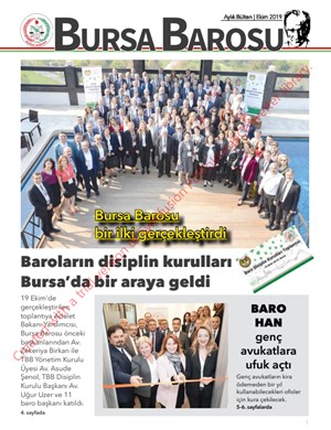 Bursa Barosu Bülteni - Ekim 2019