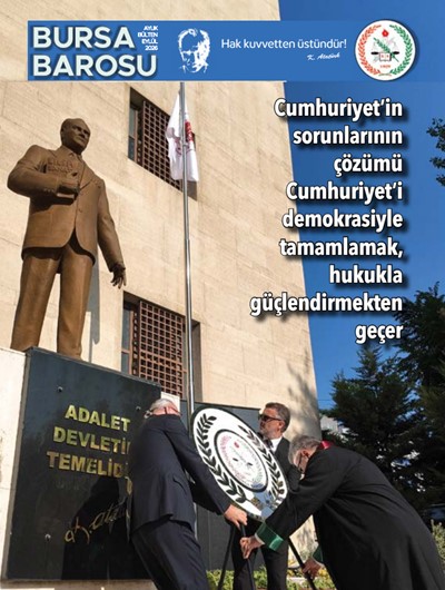 Bursa Barosu Bülteni - Eylül 2026