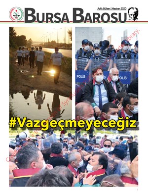 Bursa Barosu Bülteni Haziran-2020