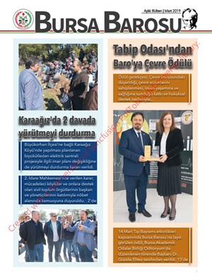 Bursa Barosu Bülteni - Mart 2019