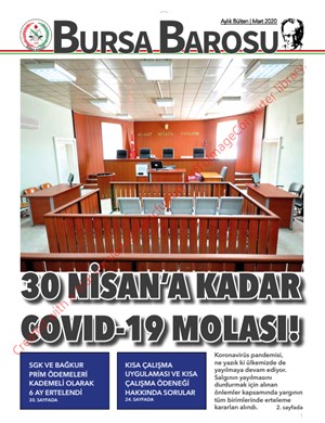Bursa Barosu Bülteni Mart-2020