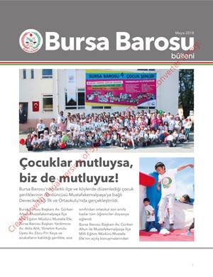 Bursa Barosu Bülteni - Mayıs 2018