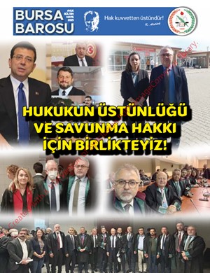 Bursa Barosu Bülteni - Mayıs 2025