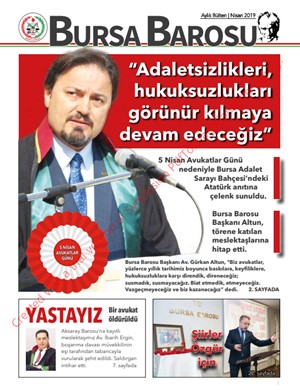 Bursa Barosu Bülteni - Nisan 2019