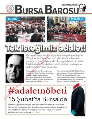 Bursa Barosu Bülteni - Ocak 2019