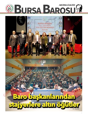 Bursa Barosu Bülteni Ocak-2020