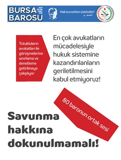 Bursa Barosu Bülteni Şubat-2026