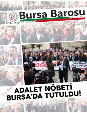 Bursa Barosu Dergisi - Sayı 107