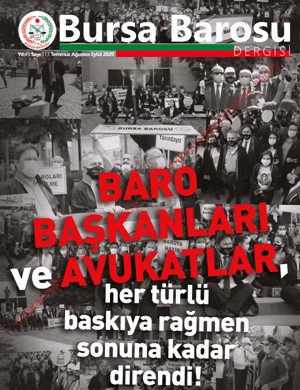 Bursa Barosu Dergisi - Sayı 113