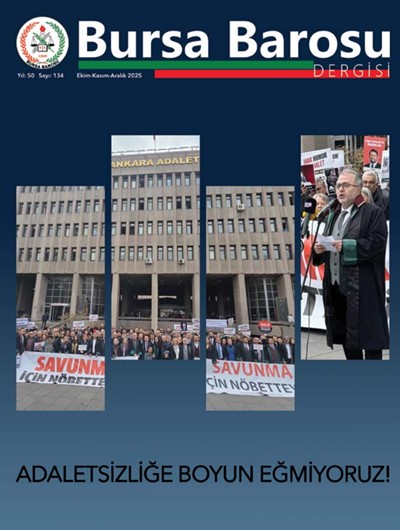 Bursa Barosu Dergisi Sayı 134