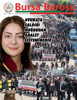Bursa Barosu Dergisi - Sayı 136