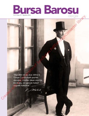Bursa Barosu Dergisi - Sayı 97