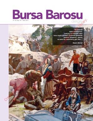 Bursa Barosu Dergisi - Sayı 99