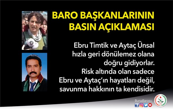 "Vicdan sahibi herkes için Ebru ve Aytaç'ı yaşatmak bir sorumluluktur"
