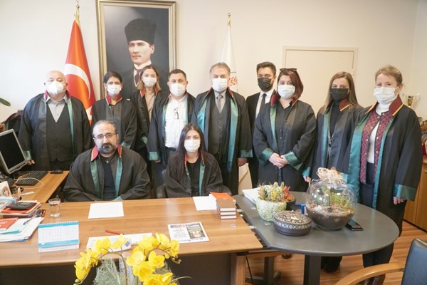 Bursa Barosu İnsan Hakları Komisyonu'nun 10 Aralık Dünya İnsan Hakları Günü basın açıklaması
