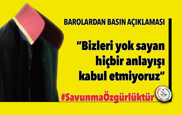 51 barodan ortak ses: Bizi yok sayan anlayışı kabul etmiyoruz!