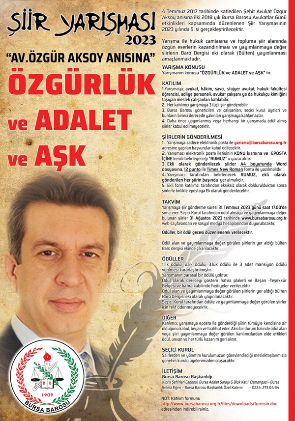 ŞİİR YARIŞMASI - 2023