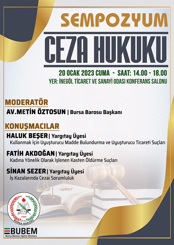 SEMPOZYUM "CEZA HUKUKU"