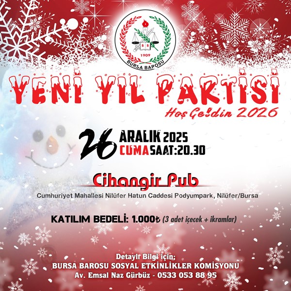 YENİ YIL PARTİSİ