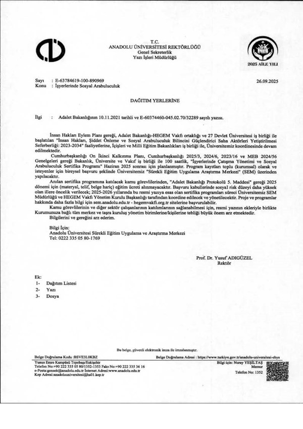 İşyerlerinde Sosyal Arabuluculuk