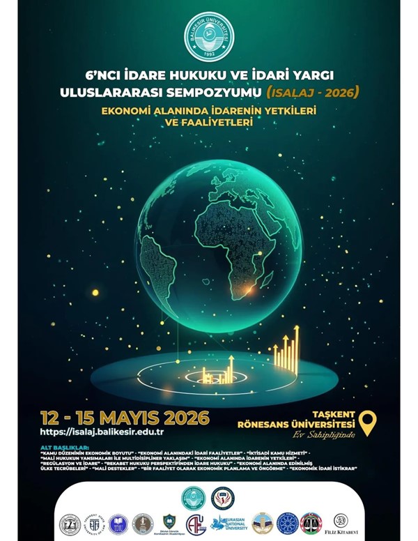 Balıkesir Üniversitesi Rektörlüğünün İSALAJ-2026 Sempozyum Daveti