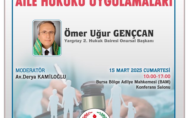 KONFERANS "Aile Hukuku Uygulamaları"