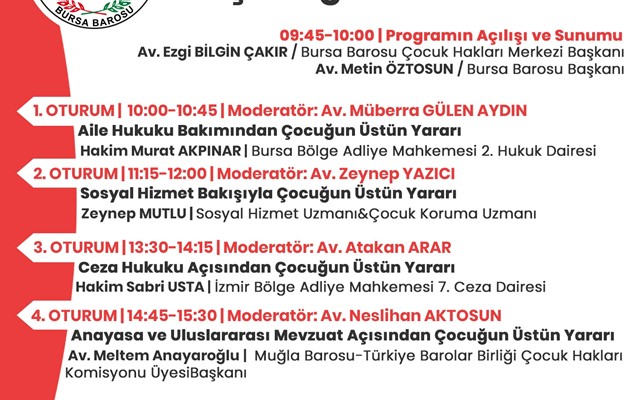 ÇOCUĞUN ÜSTÜN YARARI SEMPOZYUMU