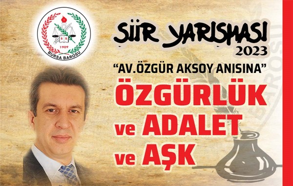 Avukat Özgür Aksoy Şiir Yarışması 2023 sonuçları belli oldu