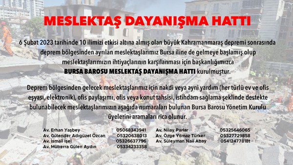 Meslektaş Dayanışma Hattı