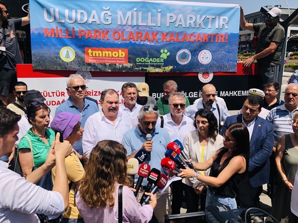 “ULUDAĞ'IN HER KARIŞI MİLLİ PARK OLARAK KALMALIDIR!”