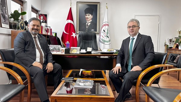 Altun'dan Öztosun'a çalışma ziyareti