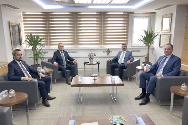 Yıldırım Belediye Başkanı Yılmaz'a nezaket ziyareti