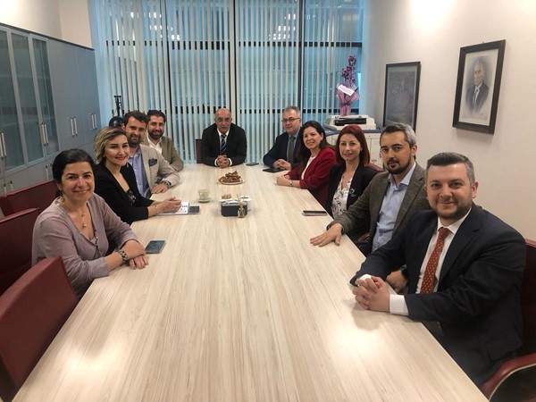 Bursa Tabip Odası yeni yönetimine tebrik ziyareti