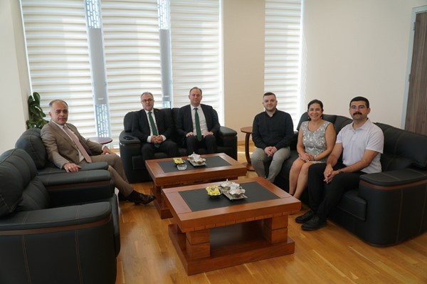 Adli Yargı Adalet Komisyonu Başkanı Bilen'e ziyaret