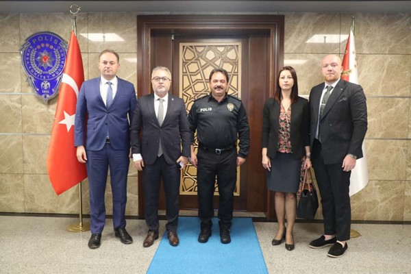 Emniyet Müdürü Kadir Gökçe'ye ziyaret