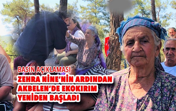 Akbelen basın açıklaması