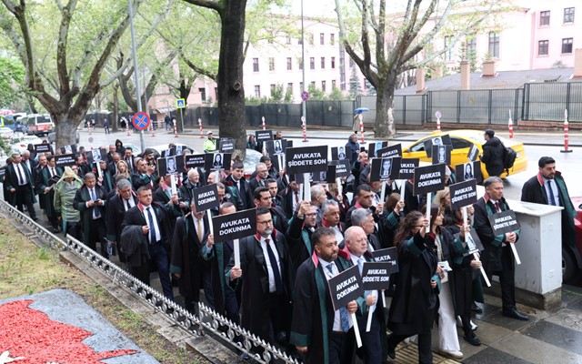 Baro başkanları, Ankara'da TBMM'ye yürüdü