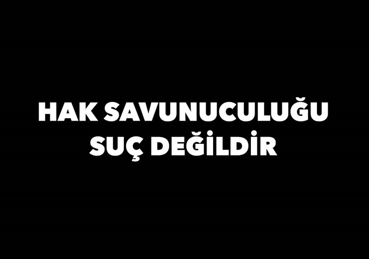 HAK SAVUNUCULUĞU SUÇ DEĞİLDİR