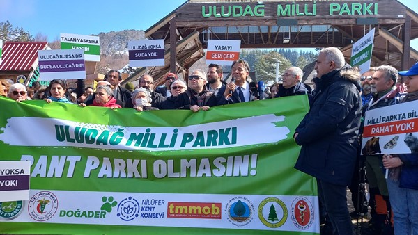 “Milli Parklar Yasası'ndaki değişiklikler, Uludağ Milli Parkı'nı yok oluşa sürükleyecektir”