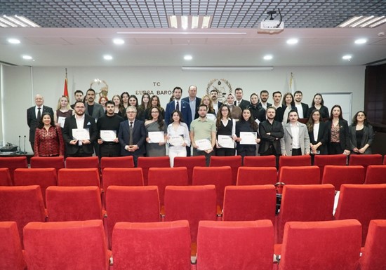 Farazi dava çalışmasında dereceye girenlere başarı belgeleri verildi