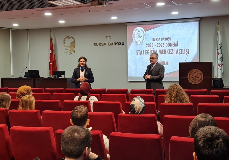 Bursa Barosu 2025-2026 Stajyer Eğitim Merkezi 2.Dönemi başladı.