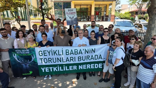 Sadece kızıl geyiği değil, Bursa'nın yaşam hakkını savunuyoruz
