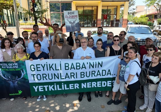 Sadece kızıl geyiği değil, Bursa'nın yaşam hakkını savunuyoruz