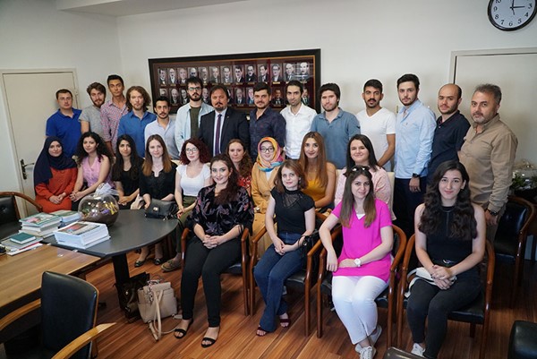 Bursa Barosu Başkanı Av. Gürkan Altun Stajyer Avukatları Makamında Kabul Etti